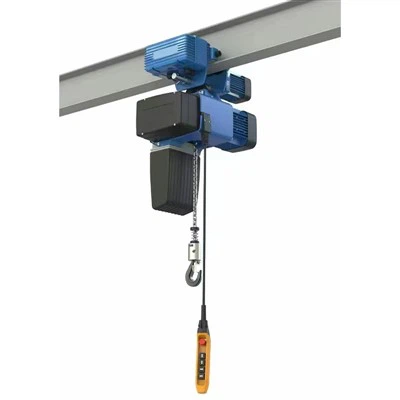 Europeisk kjettingtalje med elektrisk vogn